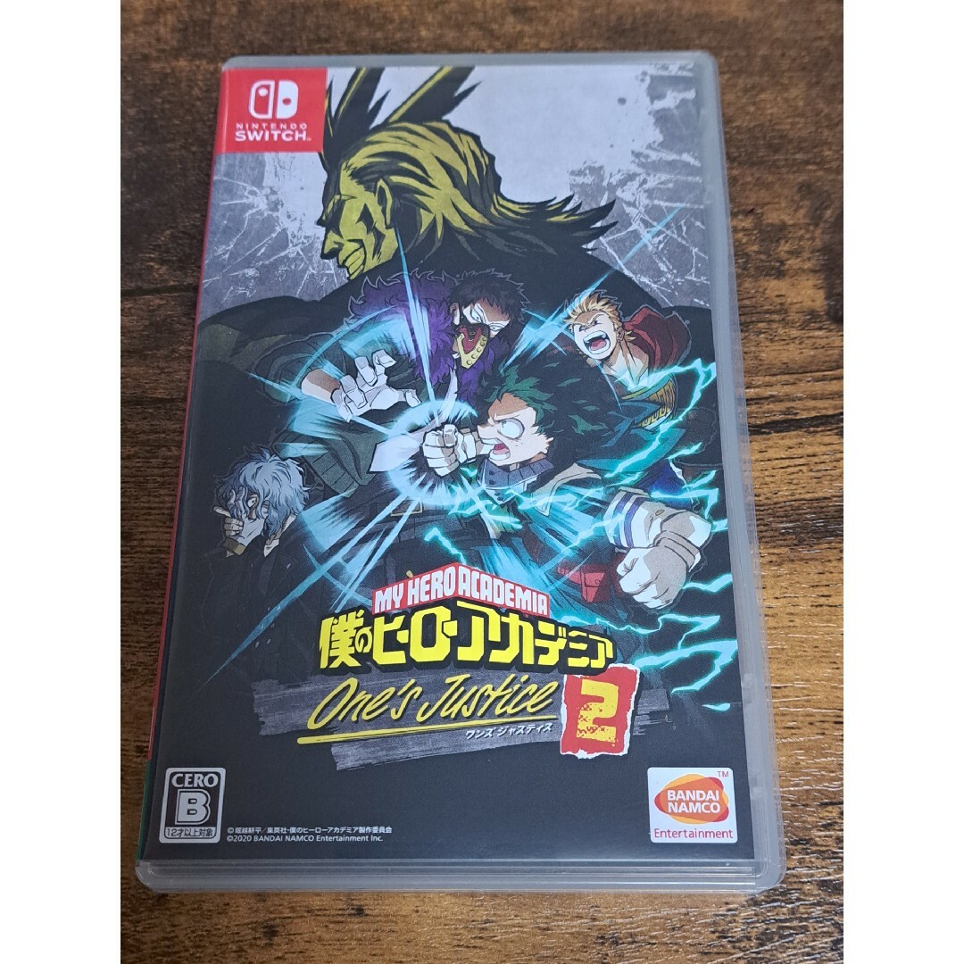 Nintendo Switch(ニンテンドースイッチ)の僕のヒーローアカデミア One’s Justice2★中古 エンタメ/ホビーのゲームソフト/ゲーム機本体(家庭用ゲームソフト)の商品写真