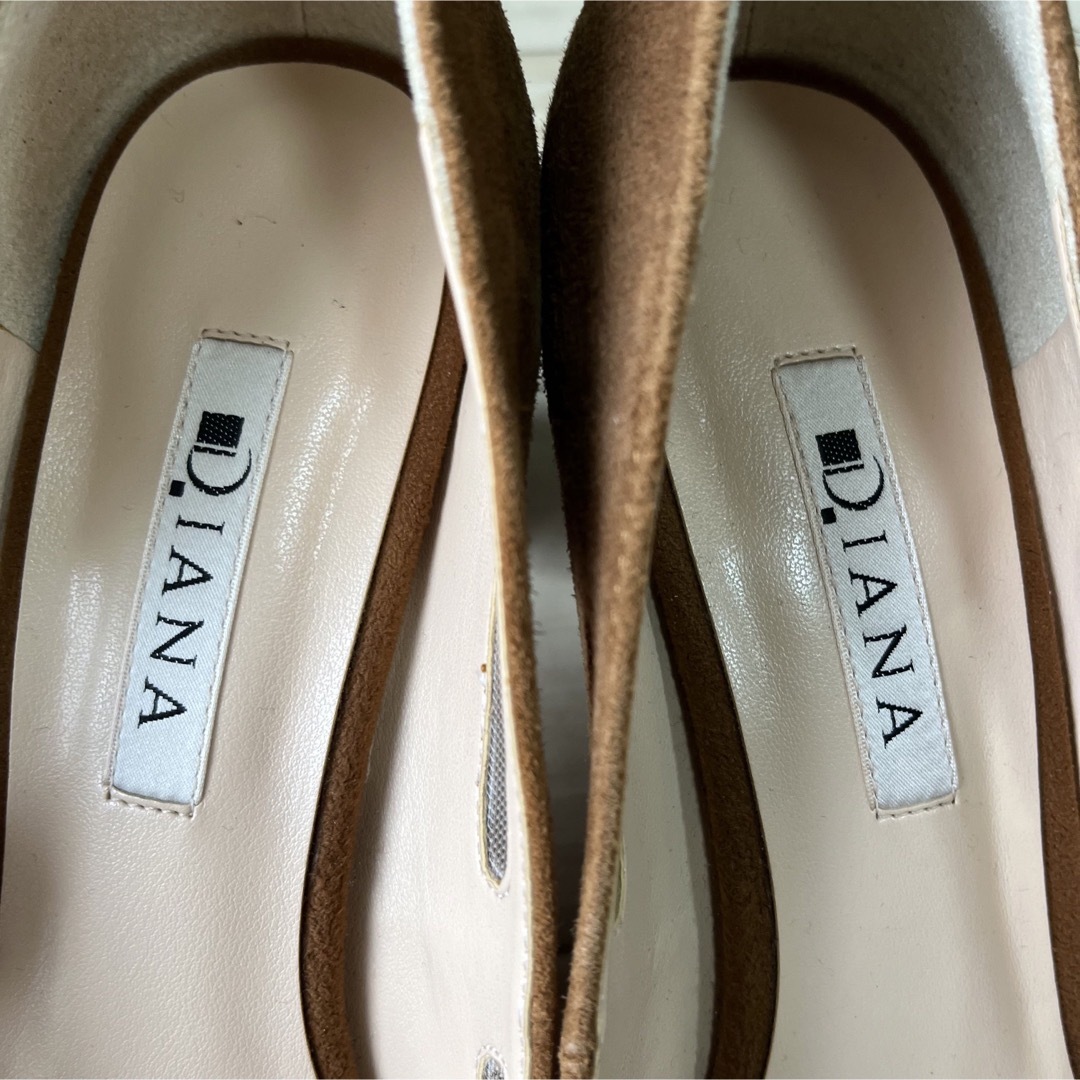 DIANA(ダイアナ)の【DIANAスウェードパンプス】 レディースの靴/シューズ(ハイヒール/パンプス)の商品写真