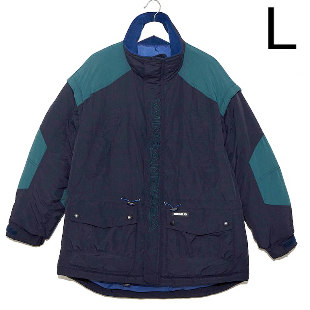 WIND AND SEA(ウィンダンシー)のWIND AND SEA  WDS DETACHABLE BLOUSON L メンズのジャケット/アウター(ミリタリージャケット)の商品写真