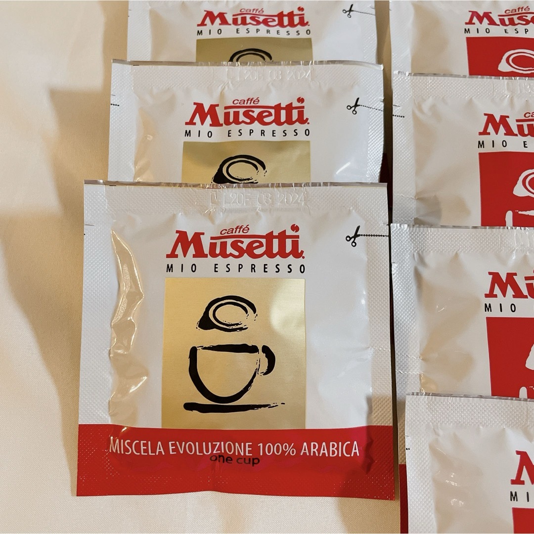 DeLonghi(デロンギ)の【Musetti ムセッティ】 カフェポッド 11杯分 デロンギ 食品/飲料/酒の飲料(コーヒー)の商品写真