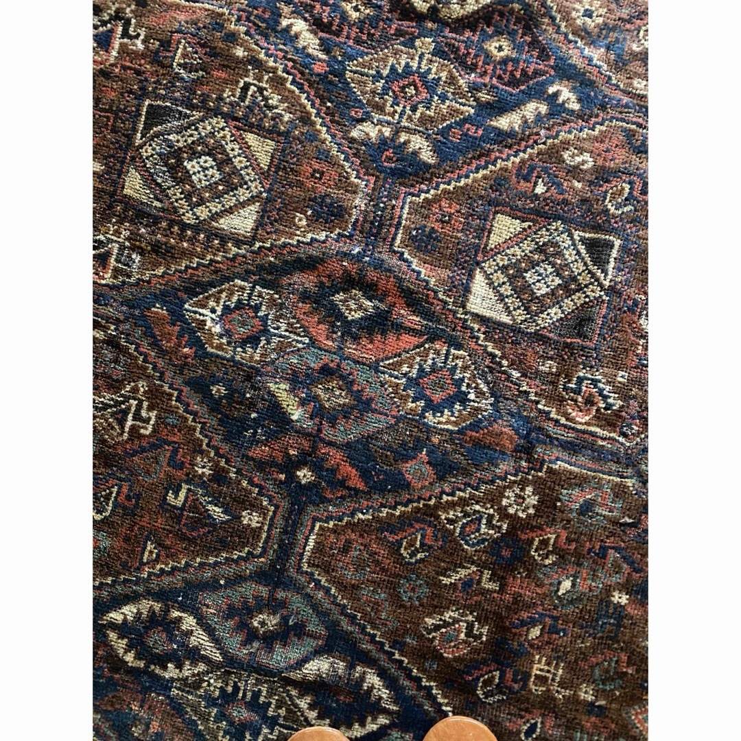 IDEE(イデー)のAntique qashqai rug インテリア/住まい/日用品のラグ/カーペット/マット(ラグ)の商品写真