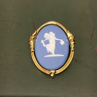 正規美品/WEDGWOOD ウェッジウッド/ブローチ兼用ペントップ