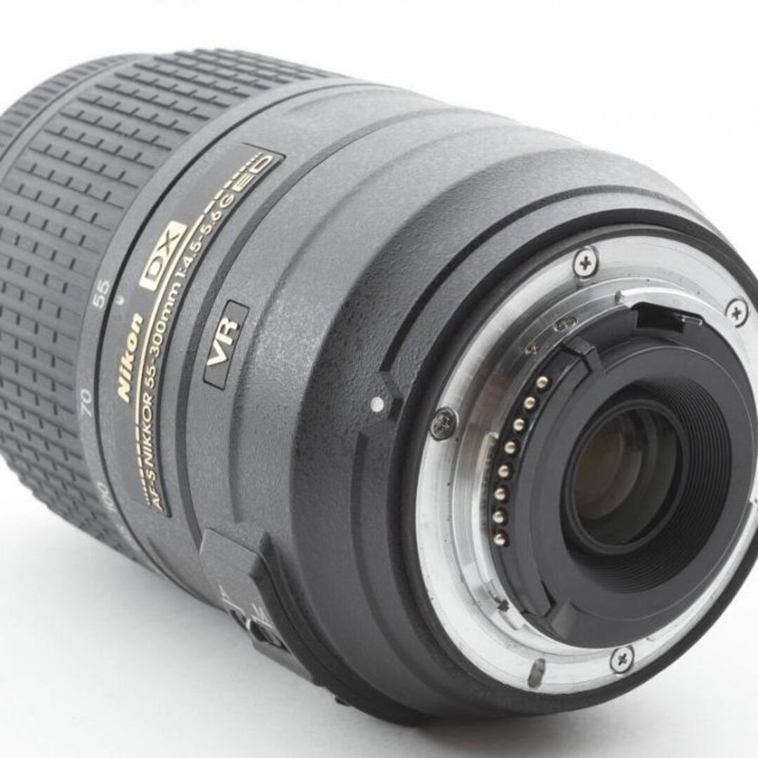 ニコンAF-S DX 55-300mm 超望遠 ✾手振れ補正 - レンズ(ズーム)