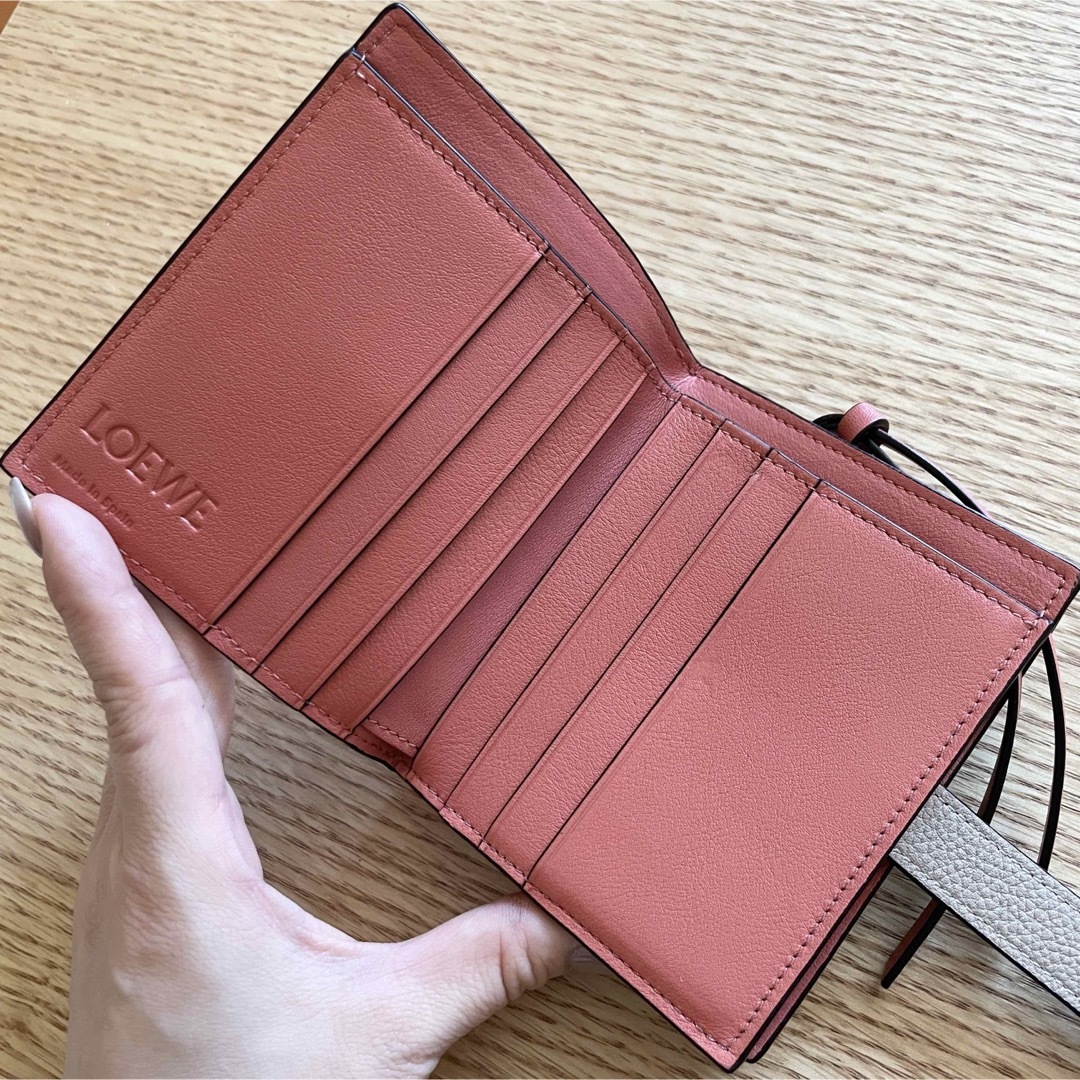 LOEWE - LOEWE ロエベ コンパクトジップ ウォレット ソフトグレイン