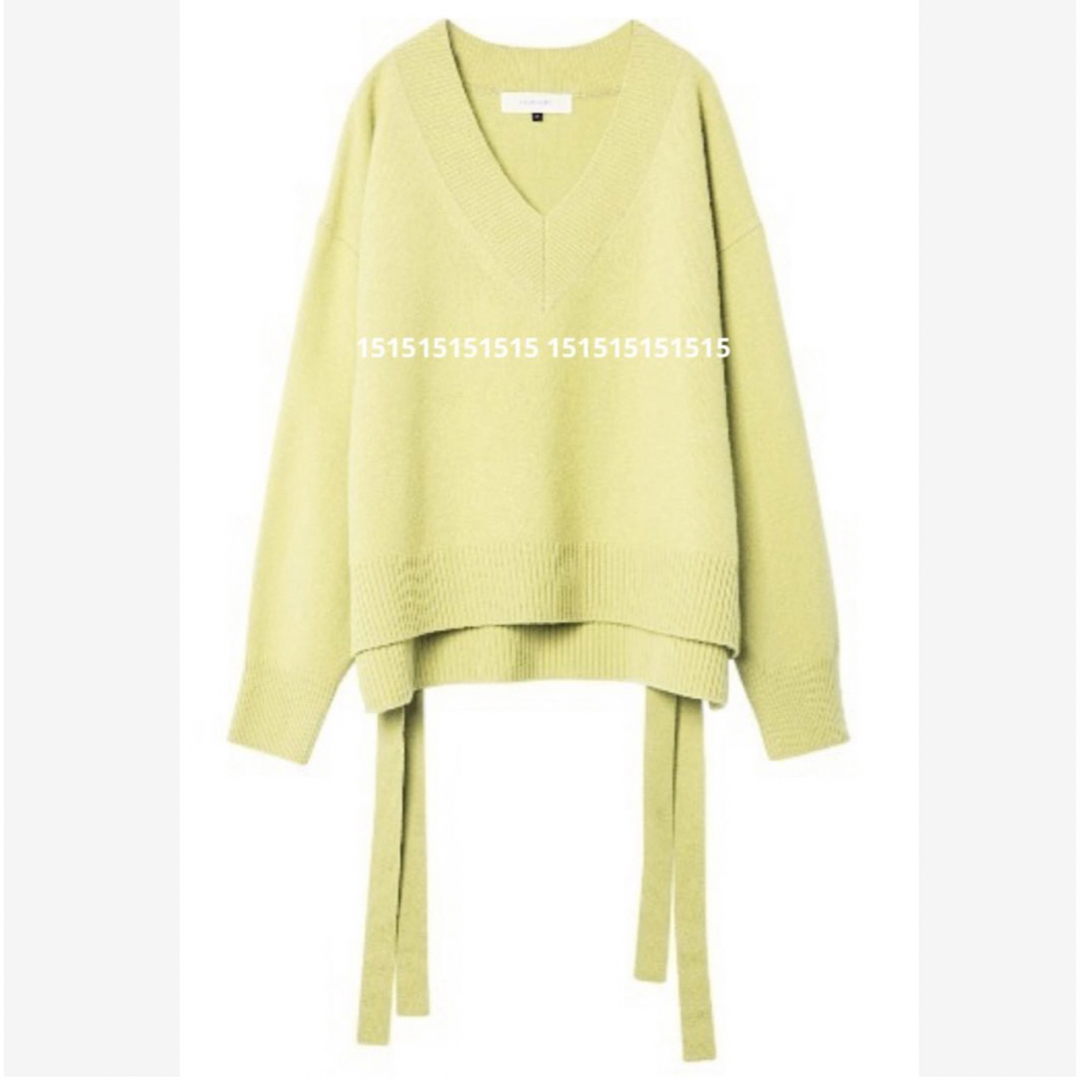 LE CIEL BLEU(ルシェルブルー)のWool Cashmere V Neck Knit ルシェルブルーウールカシミア レディースのトップス(ニット/セーター)の商品写真