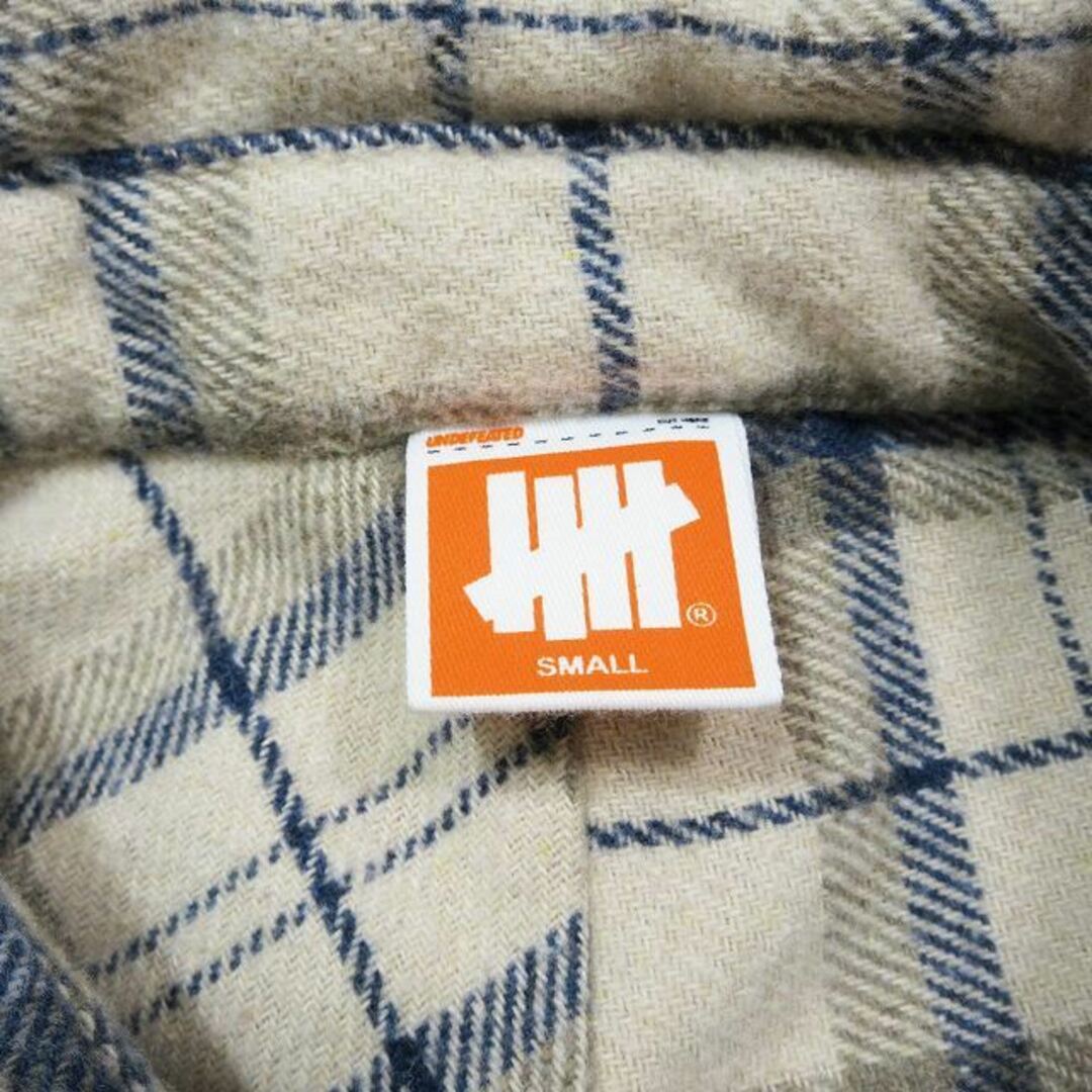 UNDEFEATED(アンディフィーテッド)のUNDEFEATED FLANNEL SHIRT フランネル ネルシャツ 長袖 メンズのトップス(シャツ)の商品写真