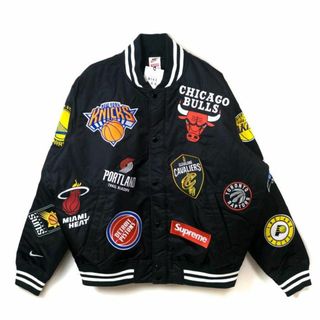 シュプリーム(Supreme)の18SS Supreme × NIKE × NBA Teams Warm-Up Jacket 黒 L : P116(ブルゾン)