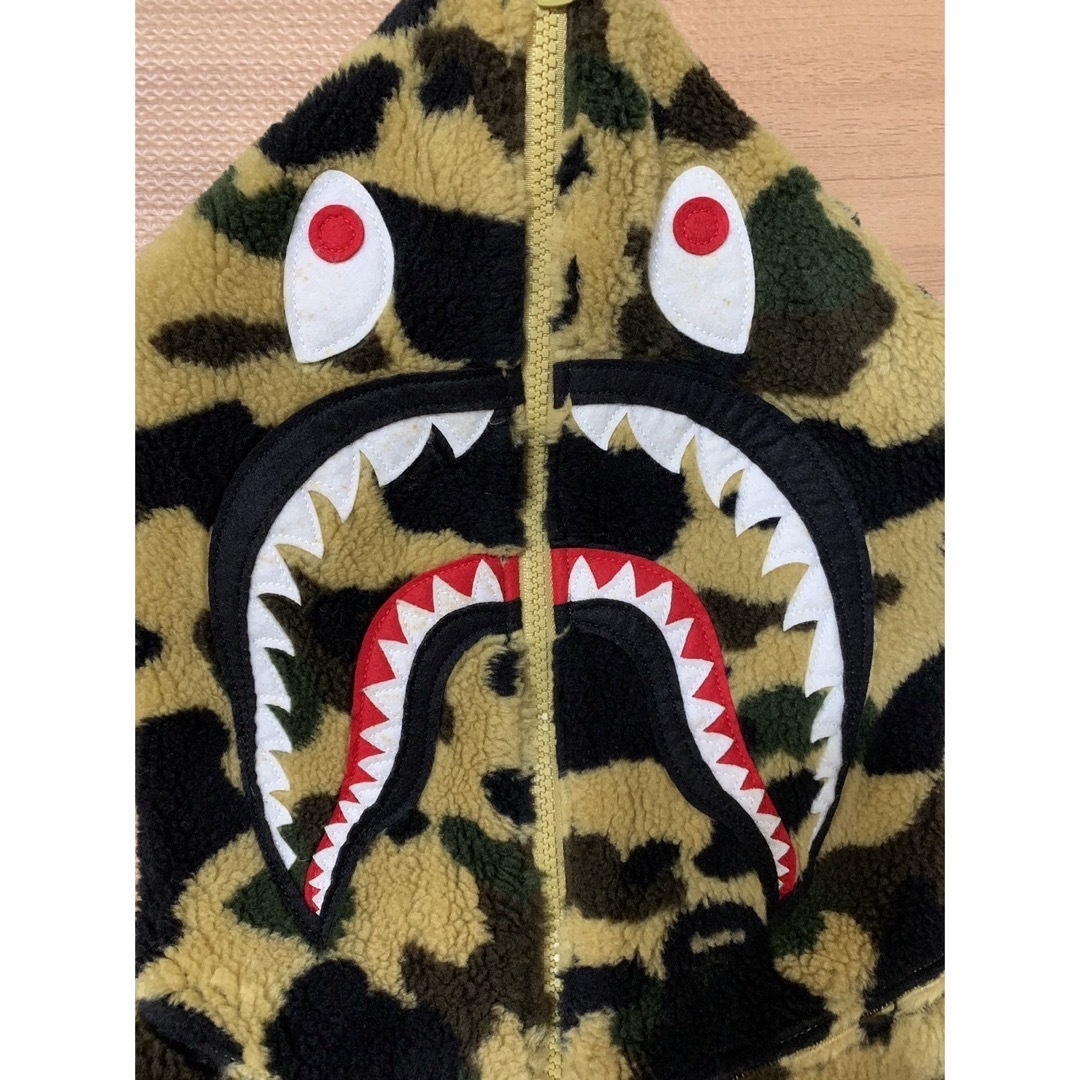 A BATHING APE - ☆激レア☆APE ボア シャークパーカー L パーカー