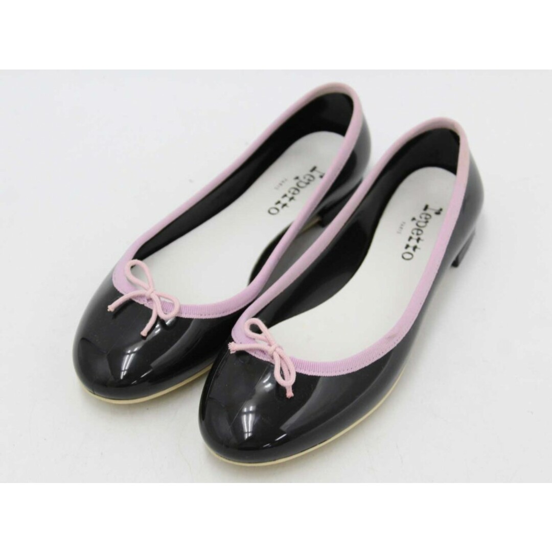 ♪Repetto/レペット♪サンドリオンbabyバレエシューズ/BEAMS別注品/パンプス/靴 ブラック/黒 レディース 39春夏秋冬 420132レディース