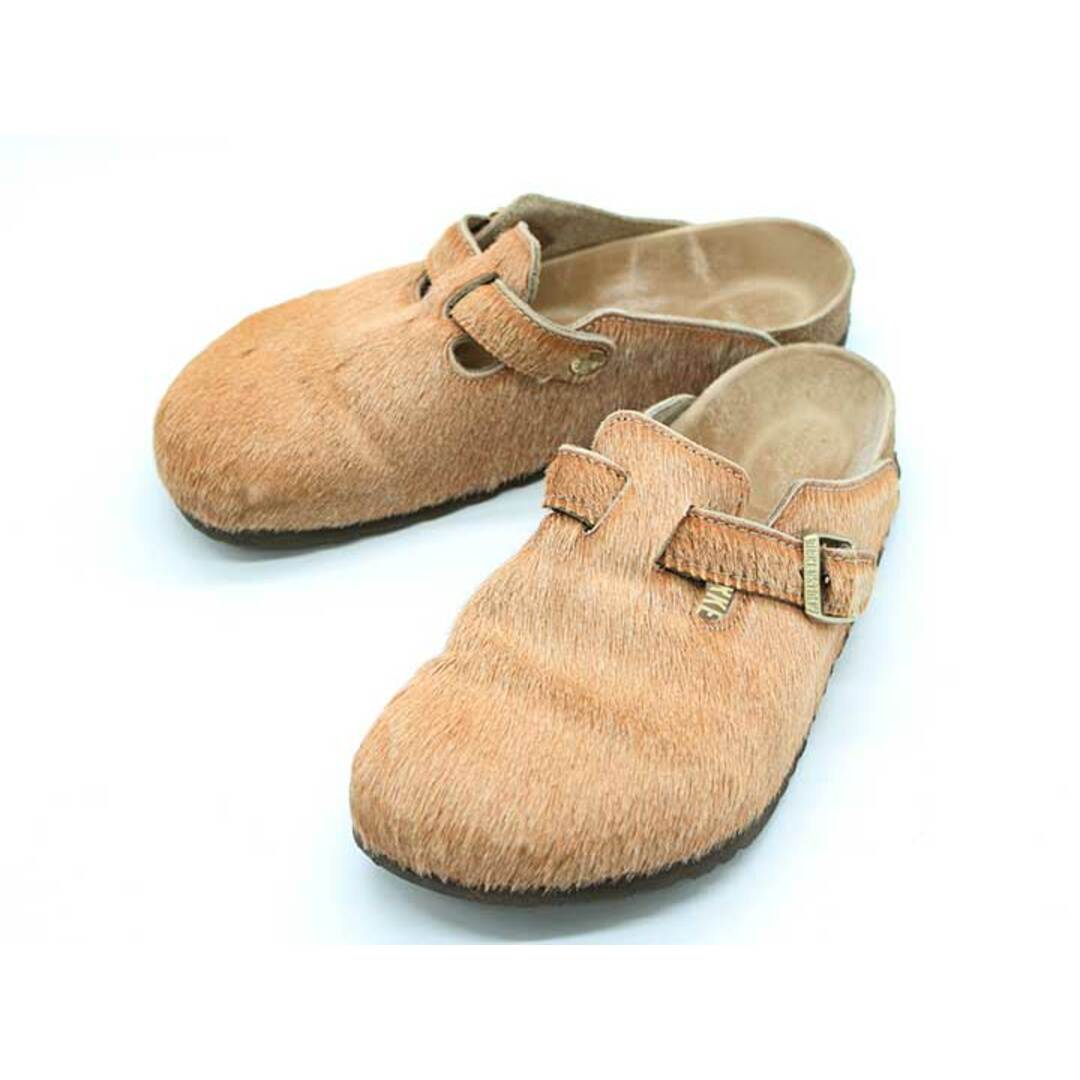 【値下げ】◇BIRKENSTOCK/ビルケンシュトック◇ボストン/リベットサボサンダル/シューズ/靴 ライトブラウン/茶 レディース メンズ 25cm春夏秋冬 205032レディース