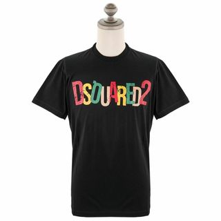 ディースクエアード(DSQUARED2)のDSQUARED2 ディースクエアード 半袖Tシャツ S71GD1249 S23009 メンズ 900 ブラック XLサイズ(Tシャツ/カットソー(半袖/袖なし))