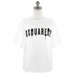 ディースクエアード(DSQUARED2)のDSQUARED2 ディースクエアード 半袖Tシャツ S71GD1268 S22427 メンズ 100 ホワイト Sサイズ(Tシャツ/カットソー(半袖/袖なし))