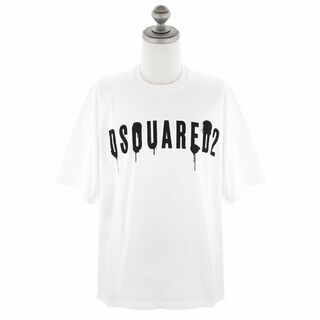 ディースクエアード(DSQUARED2)のDSQUARED2 ディースクエアード 半袖Tシャツ S71GD1268 S22427 メンズ 100 ホワイト Mサイズ(Tシャツ/カットソー(半袖/袖なし))