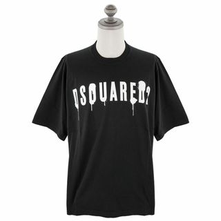 ディースクエアード(DSQUARED2)のDSQUARED2 ディースクエアード 半袖Tシャツ S71GD1268 S22427 メンズ 900 ブラック Sサイズ(Tシャツ/カットソー(半袖/袖なし))