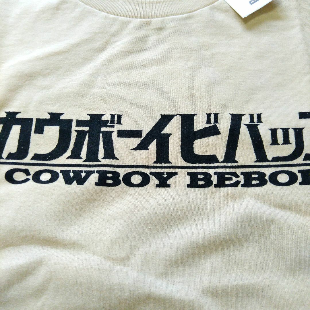 Tシャツ/カットソー(半袖/袖なし)カウボーイビバップ　Tシャツ　XL　ベージュ　アニメT　カウボーイ・ファンク *