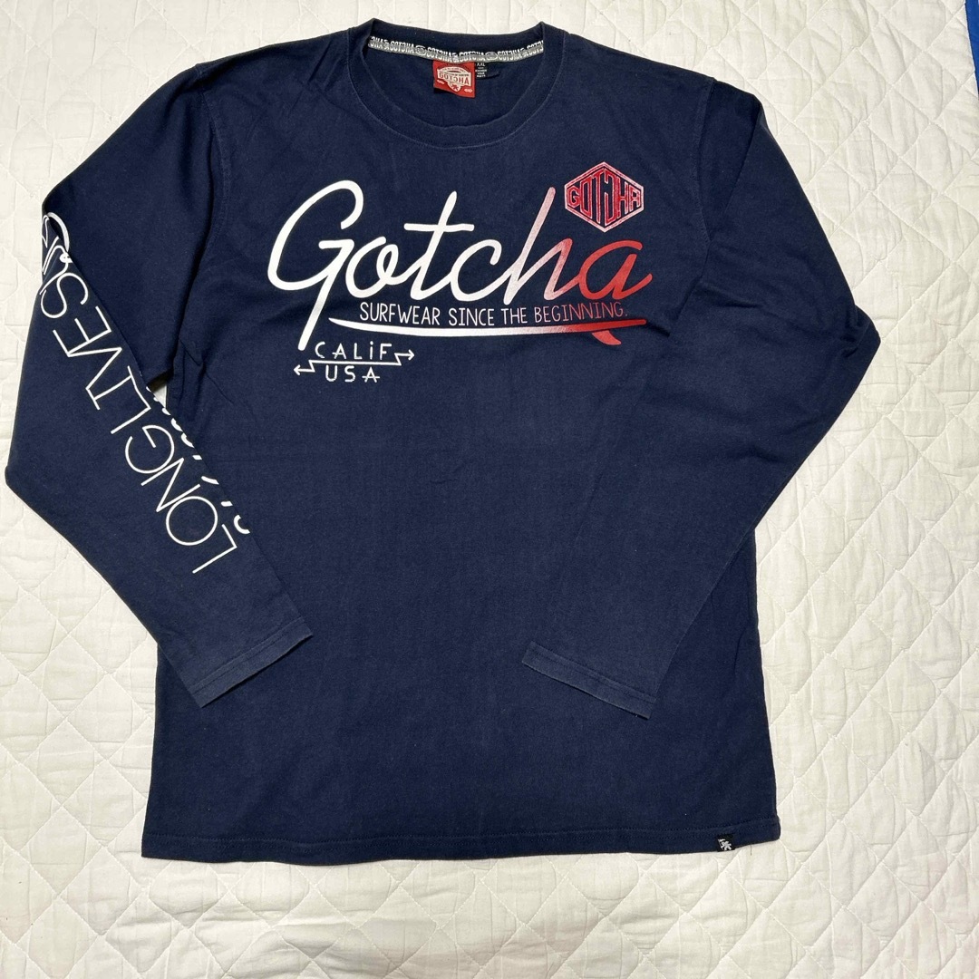GOTCHA(ガッチャ)のGOTCHA長Tシャツ　メンズXXL メンズのトップス(Tシャツ/カットソー(半袖/袖なし))の商品写真