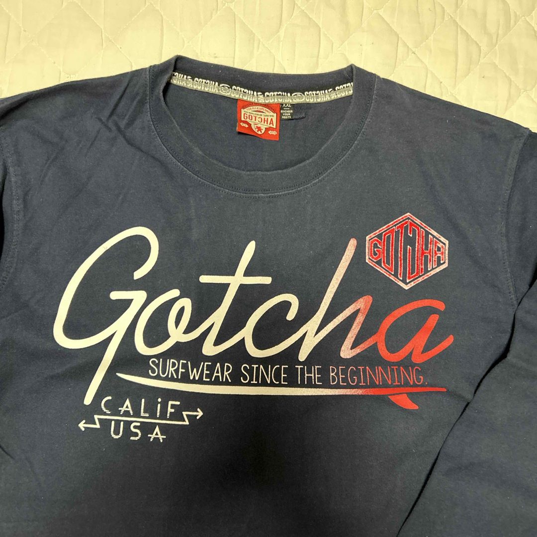 GOTCHA(ガッチャ)のGOTCHA長Tシャツ　メンズXXL メンズのトップス(Tシャツ/カットソー(半袖/袖なし))の商品写真