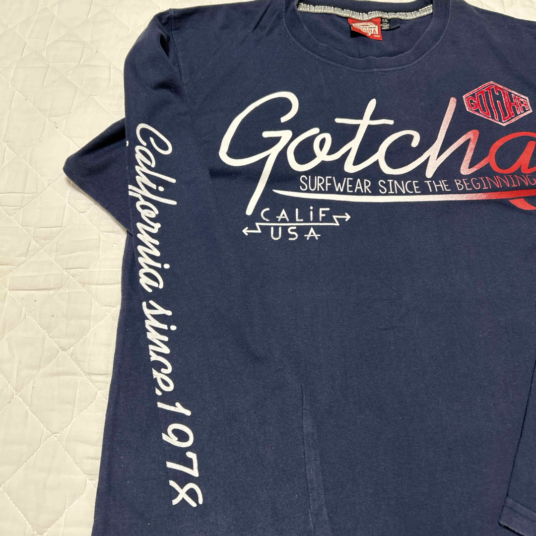 GOTCHA(ガッチャ)のGOTCHA長Tシャツ　メンズXXL メンズのトップス(Tシャツ/カットソー(半袖/袖なし))の商品写真