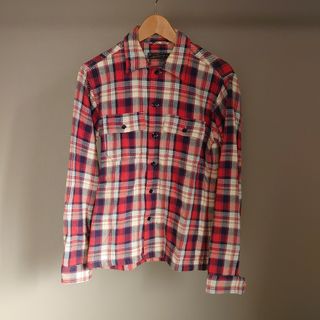 アメリカンラグシー(AMERICAN RAG CIE)のAMERICAN RAG CIE メンズ ネルシャツ チェックシャツ／size2(シャツ)