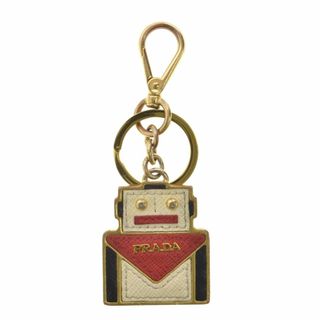 プラダ(PRADA)の【PRADA】1TL340 サフィアーノ ロボットチャームキーリングキーホルダー(キーホルダー)