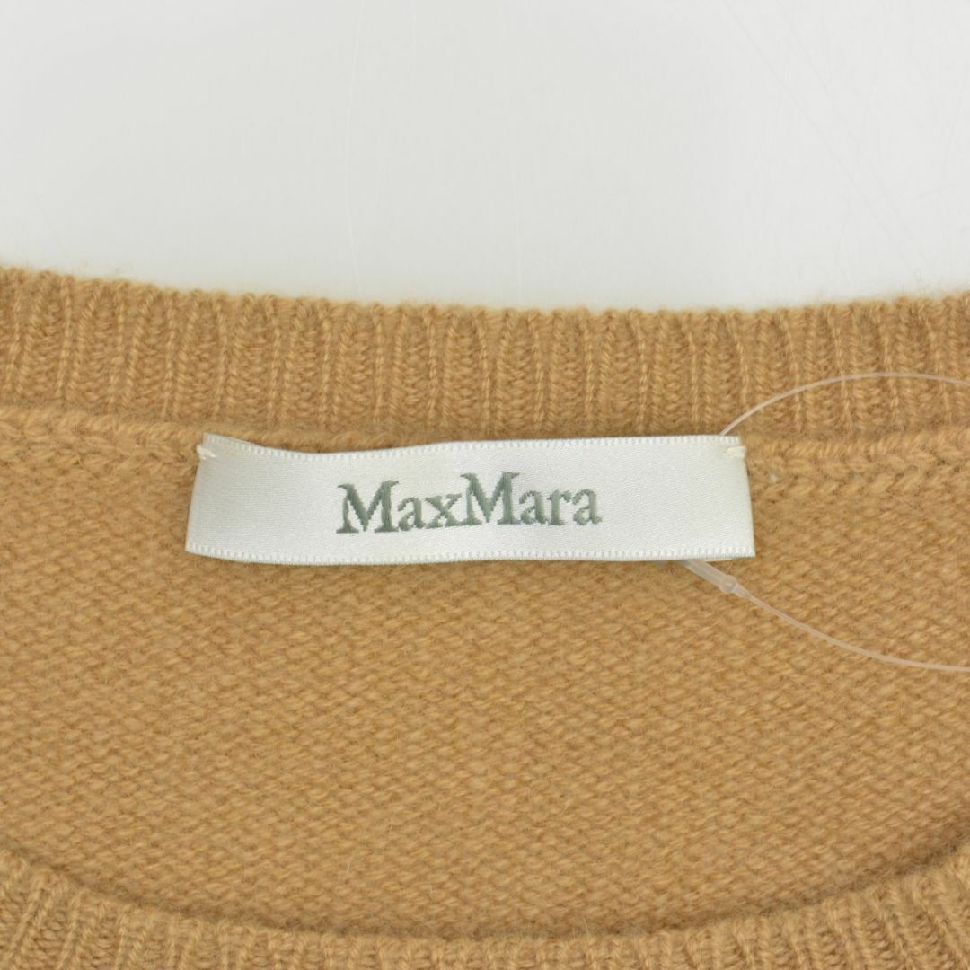 Max Mara(マックスマーラ)の【MaxMara】白タグ MaxMaraGram ロゴカシミヤ長袖ニットセーター レディースのトップス(ニット/セーター)の商品写真