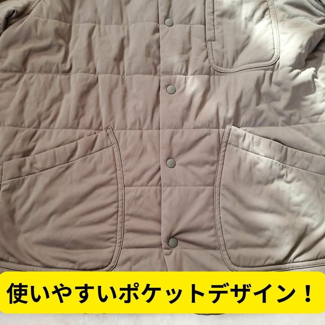 Snow Peak(スノーピーク)の極美品　スノーピーク　フレキシブルインサレーション　カーディガン　L メンズのジャケット/アウター(ダウンジャケット)の商品写真