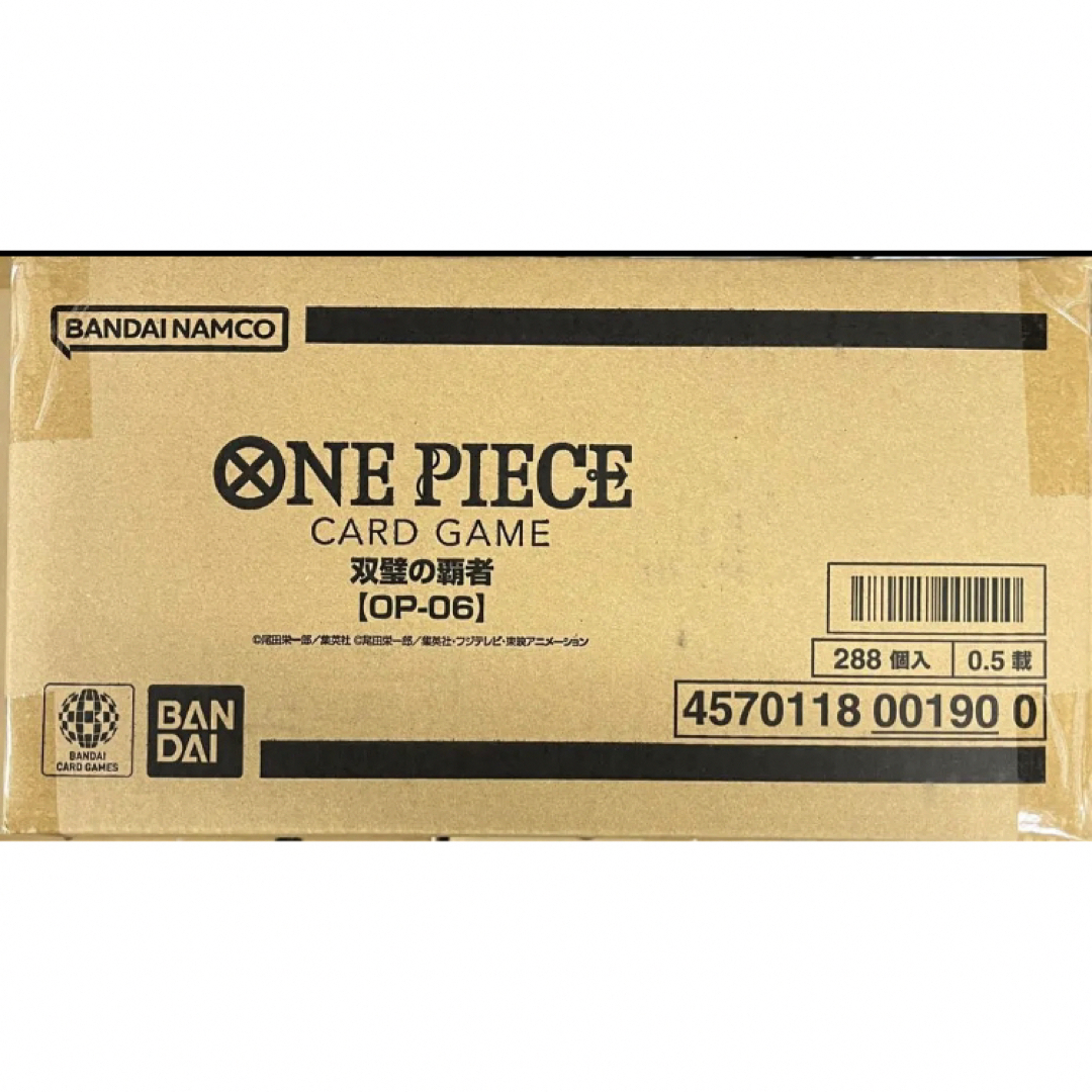 ONE PIECE - ワンピースカード 双璧の覇者 OP-06 1カートン（12BOX ...