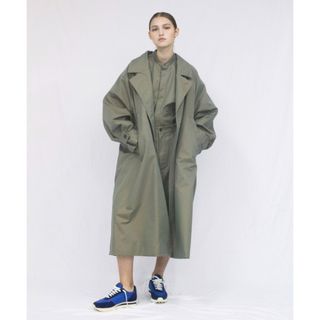 コモリ(COMOLI)のVOAAOV supima cotton polyester long coat(トレンチコート)