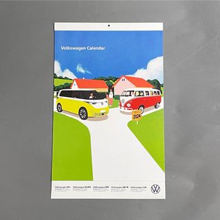 フォルクスワーゲン(Volkswagen)の【Volkswagen フォルクスワーゲン】壁掛けカレンダー　2024 非売品(ノベルティグッズ)