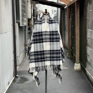 ツイードミル(TWEEDMILL)のTWEEDMILL ツイードミル チェック ウール マフラー 大判(マフラー/ショール)