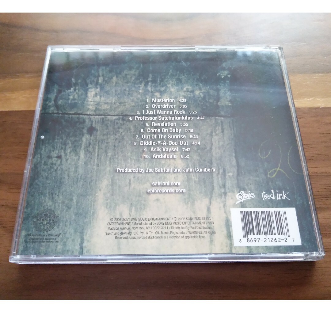 ジヨーサトリアーニ　アルバムCD エンタメ/ホビーのCD(ポップス/ロック(洋楽))の商品写真
