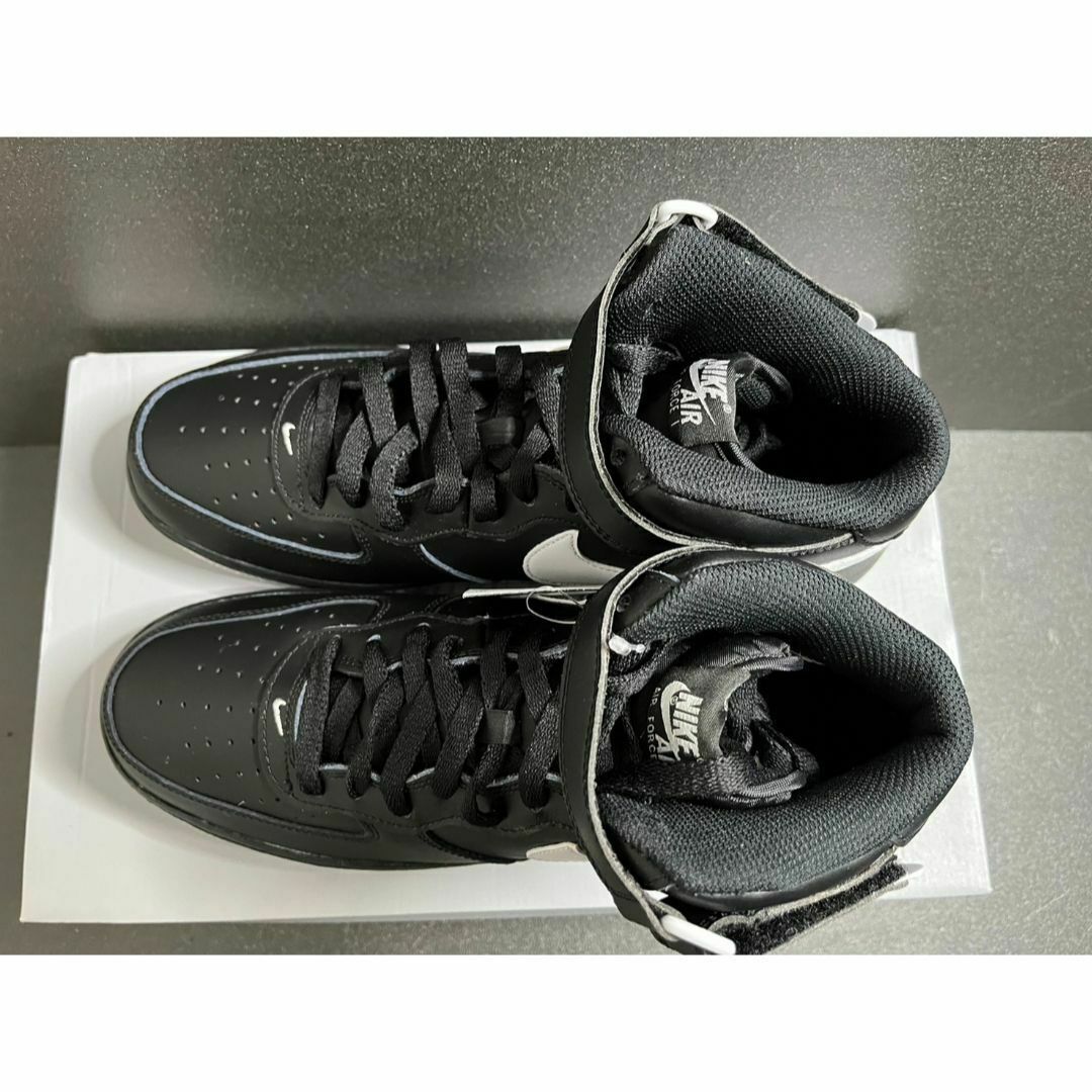 新品28cm NIKE AIR FORCE 1 MID 07 ブラック ホワイト
