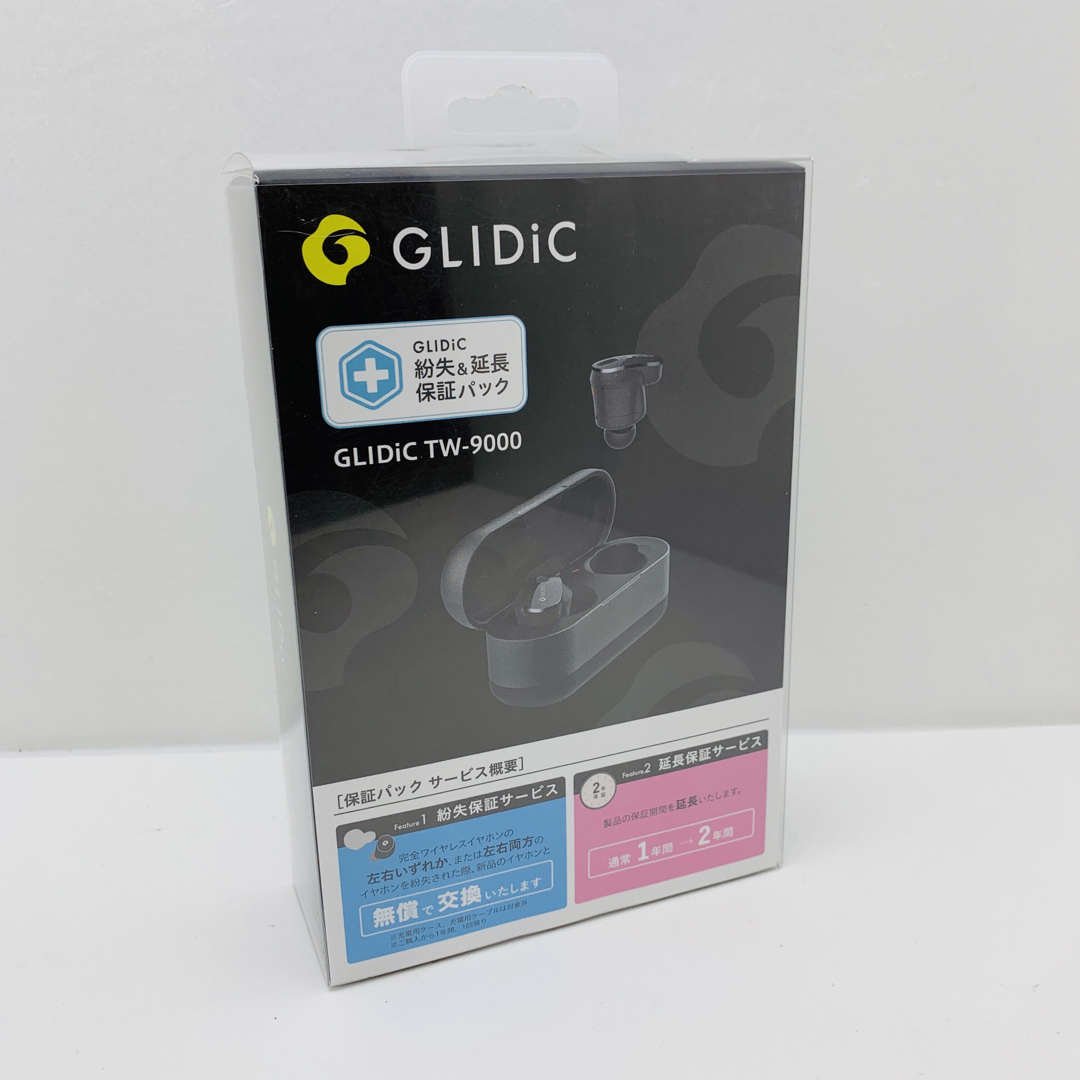 GLIDiC(グライディック)のSB C&S GLIDiC TW-9000ブラック スマホ/家電/カメラのオーディオ機器(ヘッドフォン/イヤフォン)の商品写真