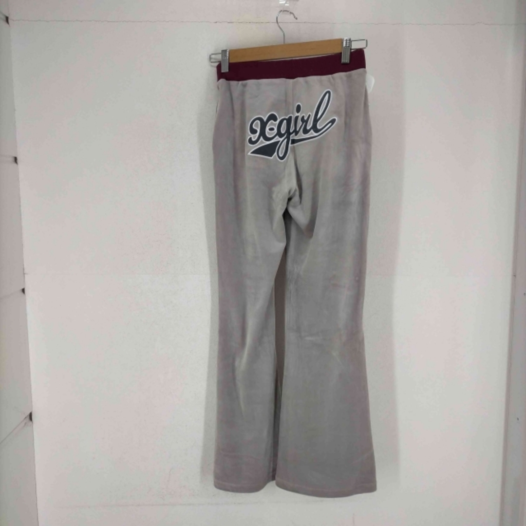 X-girl(エックスガール)のX-girl(エックスガール) 23AW VELOUR FLARE PANTS レディースのパンツ(その他)の商品写真