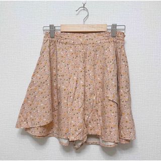 エヘカソポ(ehka sopo)のエヘカソポ　花柄ショートパンツ　キュロット(キュロット)