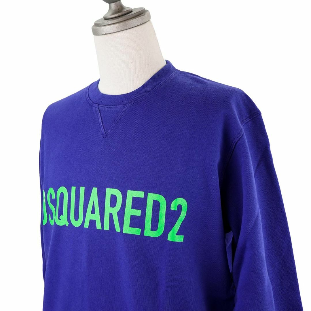 DSQUARED2(ディースクエアード)のDSQUARED2 ディースクエアード トレーナー S74GU0663 S25538 メンズ 520 ブルー XLサイズ メンズのトップス(スウェット)の商品写真