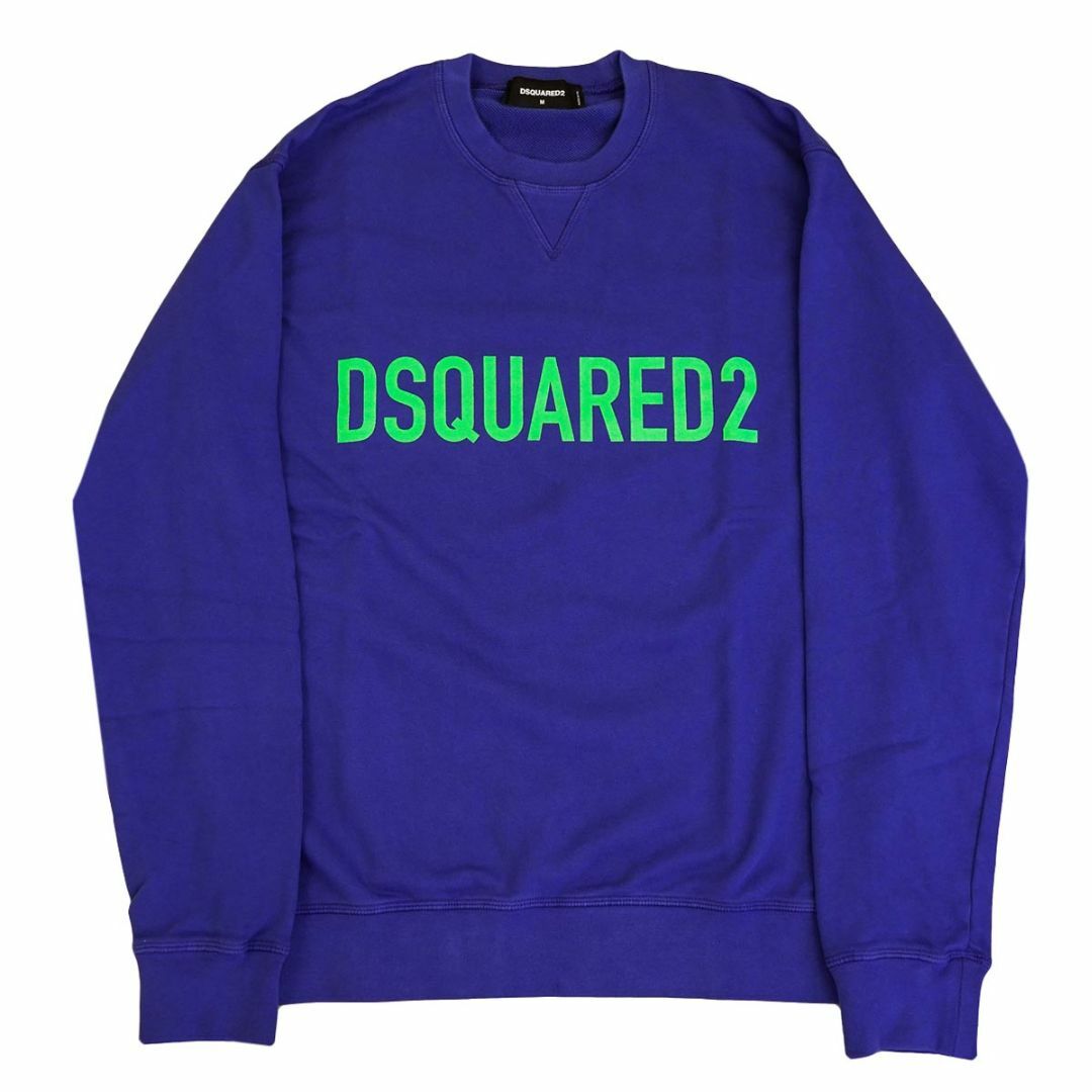 DSQUARED2(ディースクエアード)のDSQUARED2 ディースクエアード トレーナー S74GU0663 S25538 メンズ 520 ブルー XLサイズ メンズのトップス(スウェット)の商品写真