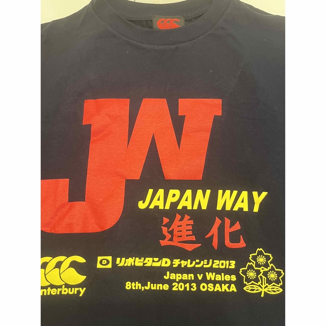 CANTERBURY(カンタベリー)のラグビー日本代表　ウェールズ戦Tシャツ　カンターベリー メンズのトップス(Tシャツ/カットソー(半袖/袖なし))の商品写真