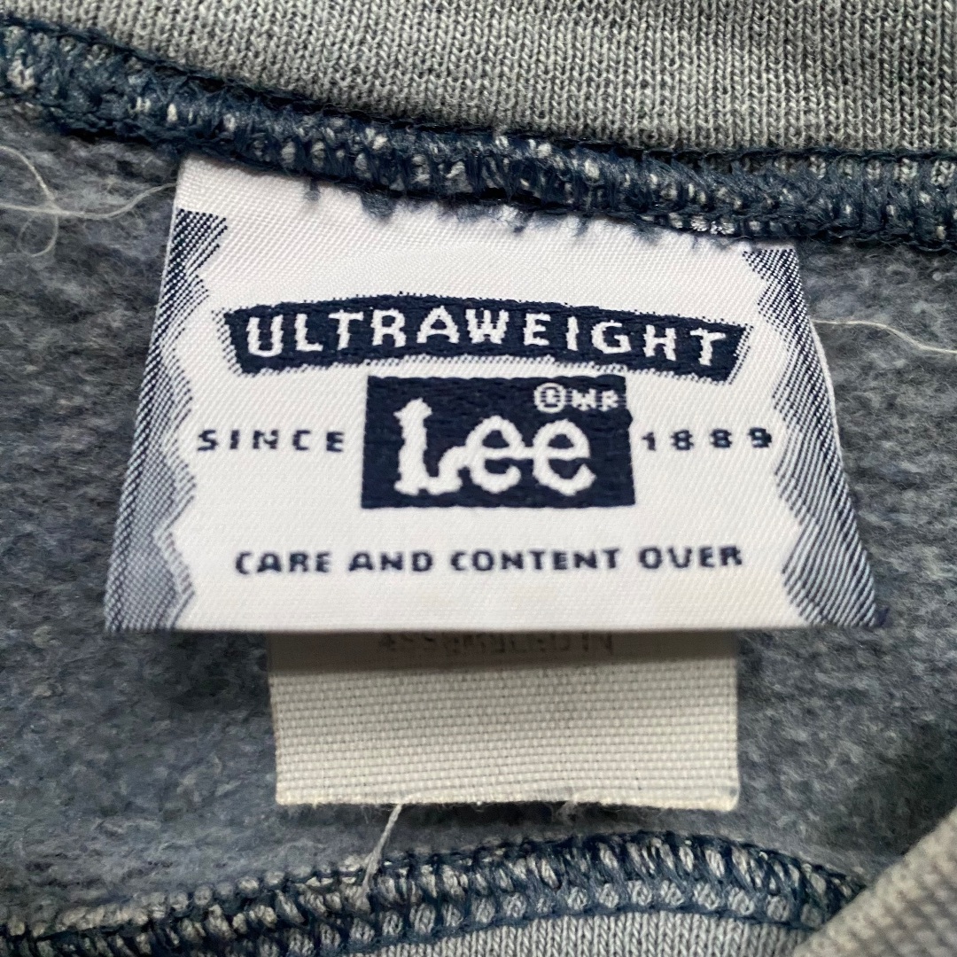 Lee(リー)の90s Lee リー 無地スウェット USA製 L ブルーグレー メンズのトップス(スウェット)の商品写真