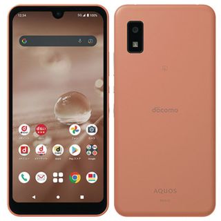 アクオス(AQUOS)のSHARP AQUOS wish2 SH-51C docomo版 [コーラル] SIMロックなし ネットワーク利用制限○ 未使用品(スマートフォン本体)