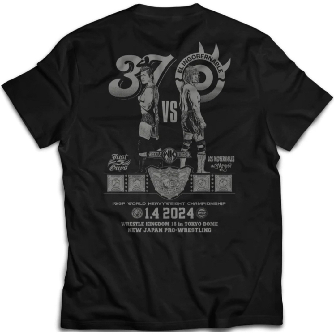 内藤哲也 SANADA Tシャツ 新日本プロレス ロスインゴ J5ガイズ 1.4 メンズのトップス(Tシャツ/カットソー(半袖/袖なし))の商品写真