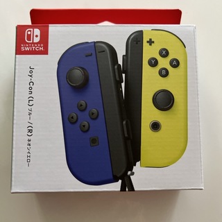 ニンテンドースイッチ(Nintendo Switch)のNINTENDO Switch ジョイコン　ブルー ネオンイエロー(その他)