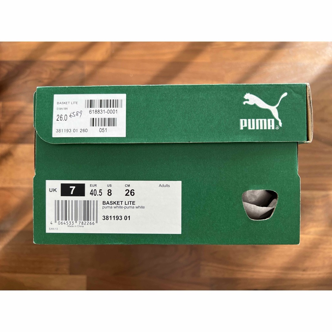 PUMA(プーマ)の【新品】PUMA バスケットライト メンズの靴/シューズ(スニーカー)の商品写真