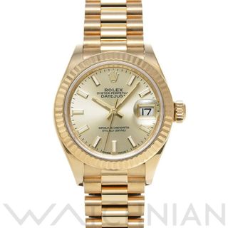 ロレックス(ROLEX)の中古 ロレックス ROLEX 279178 ランダムシリアル シャンパン レディース 腕時計(腕時計)