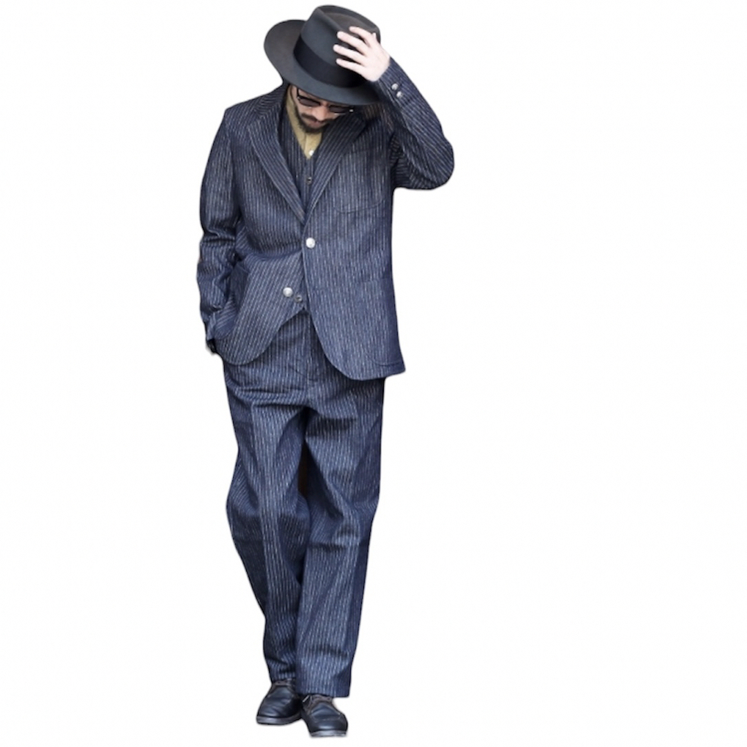 The Stylist Japan(ザスタイリストジャパン)の極美品 本店完売 ３ピース セットアップ スタイリストジャパンＸＳｓｉｚｅＴＳＪ メンズのスーツ(セットアップ)の商品写真