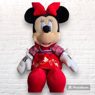 ディズニー(Disney)の【used】ぬいぐるみ　ミニー　ベリー　クリッター　赤　ベリーちゃん(ぬいぐるみ)