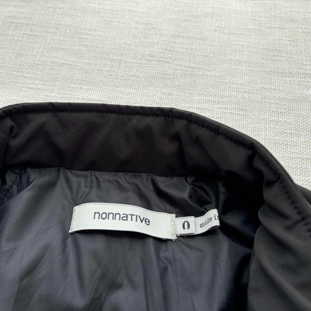 nonnative(ノンネイティブ)の20AW・美品 ノンネイティブ RIDER PUFF BLOUSON 黒 XS メンズのジャケット/アウター(ブルゾン)の商品写真