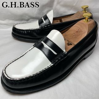 G.H.BASS - G.H.Bass ローファー LOGAN BAZ1W001 黒 US8.5Dの通販｜ラクマ