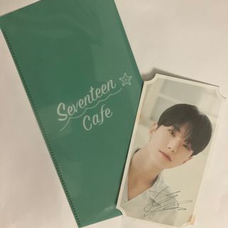 セブンティーン(SEVENTEEN)の★値下げ★SEVENTEEN CAFE 2023   予約特典　ホシ　シール付(アイドルグッズ)