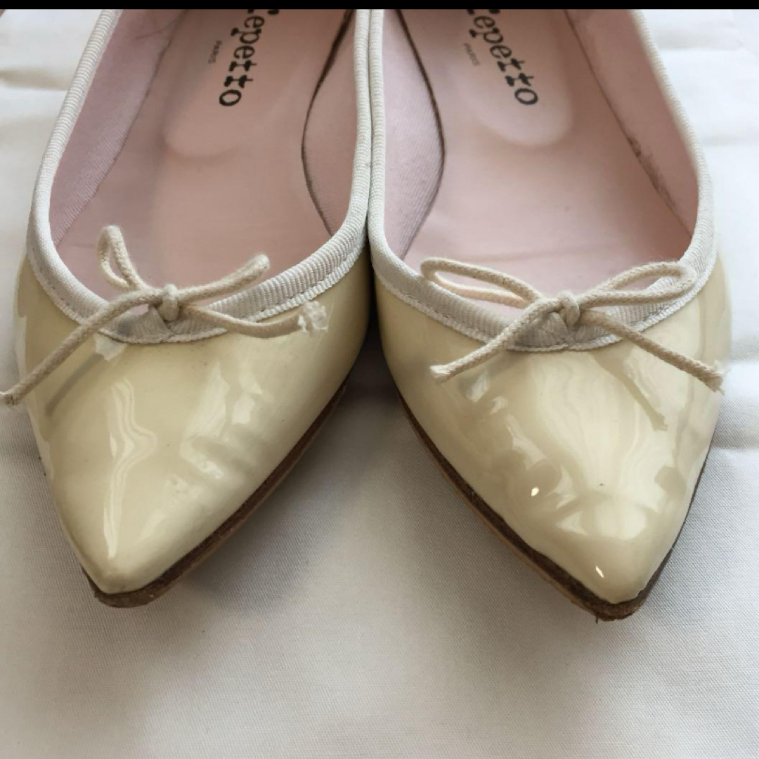 repetto(レペット)のレペット  ブリジット 35 アイボリー レディースの靴/シューズ(バレエシューズ)の商品写真